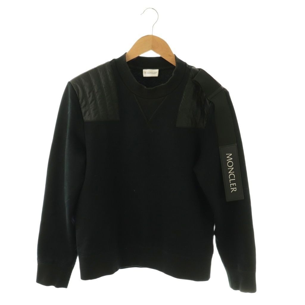 Moncler Maglia Girocollo Sweatshirt Trainer Docking S Black DF Sneaker