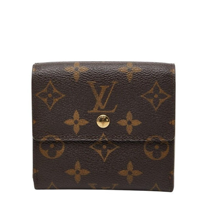 Louis Vuitton Monogram Porte Monnaie Billets Cult Cles Brown Leather