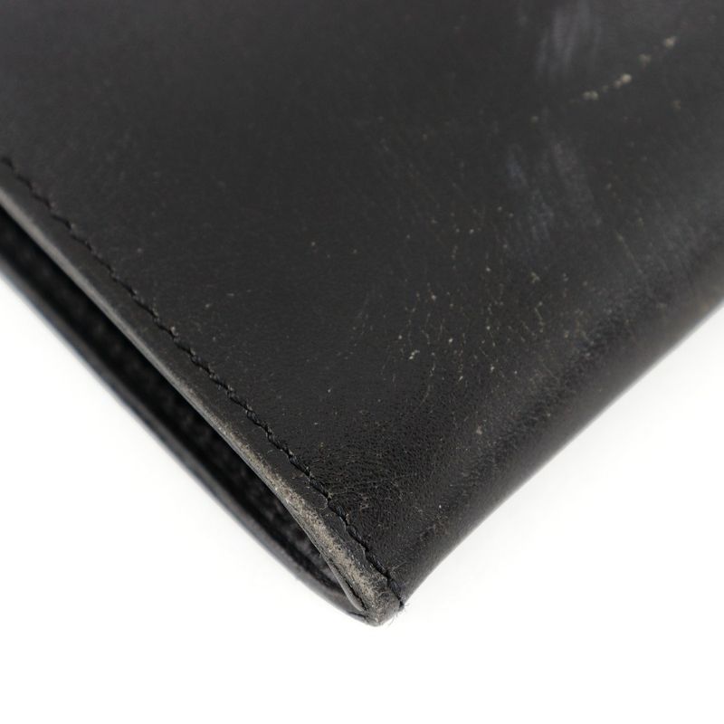 Hermes Omenitou Pochette Calf Black Unisex Shoulder Bag