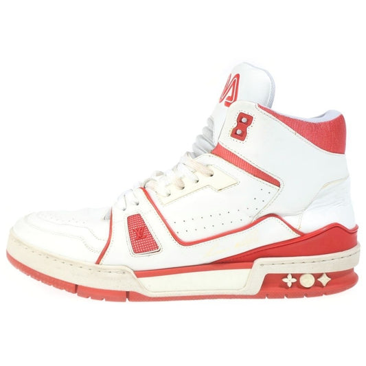 Louis Vuitton LV Trainer Sneaker Red White