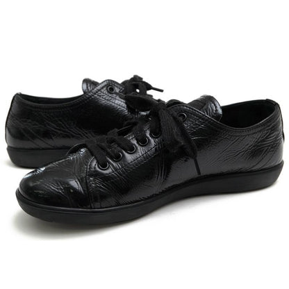 Prada Shoes Sneakers Low Cut Women Enamel Patent Leather — view 3