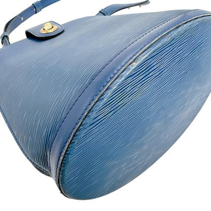 Louis Vuitton Epi Shoulder Bag Cluny Blue
