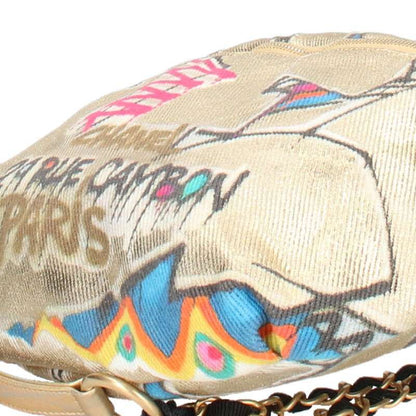 Chanel Egyptian Graffiti Design Chain Waist Bag For Men