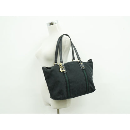 Gucci Sherry Line GG Canvas Tote Black Shelly — view 7