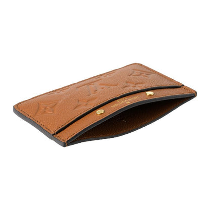 Louis Vuitton Card Case Porte Culte Surple Cognac