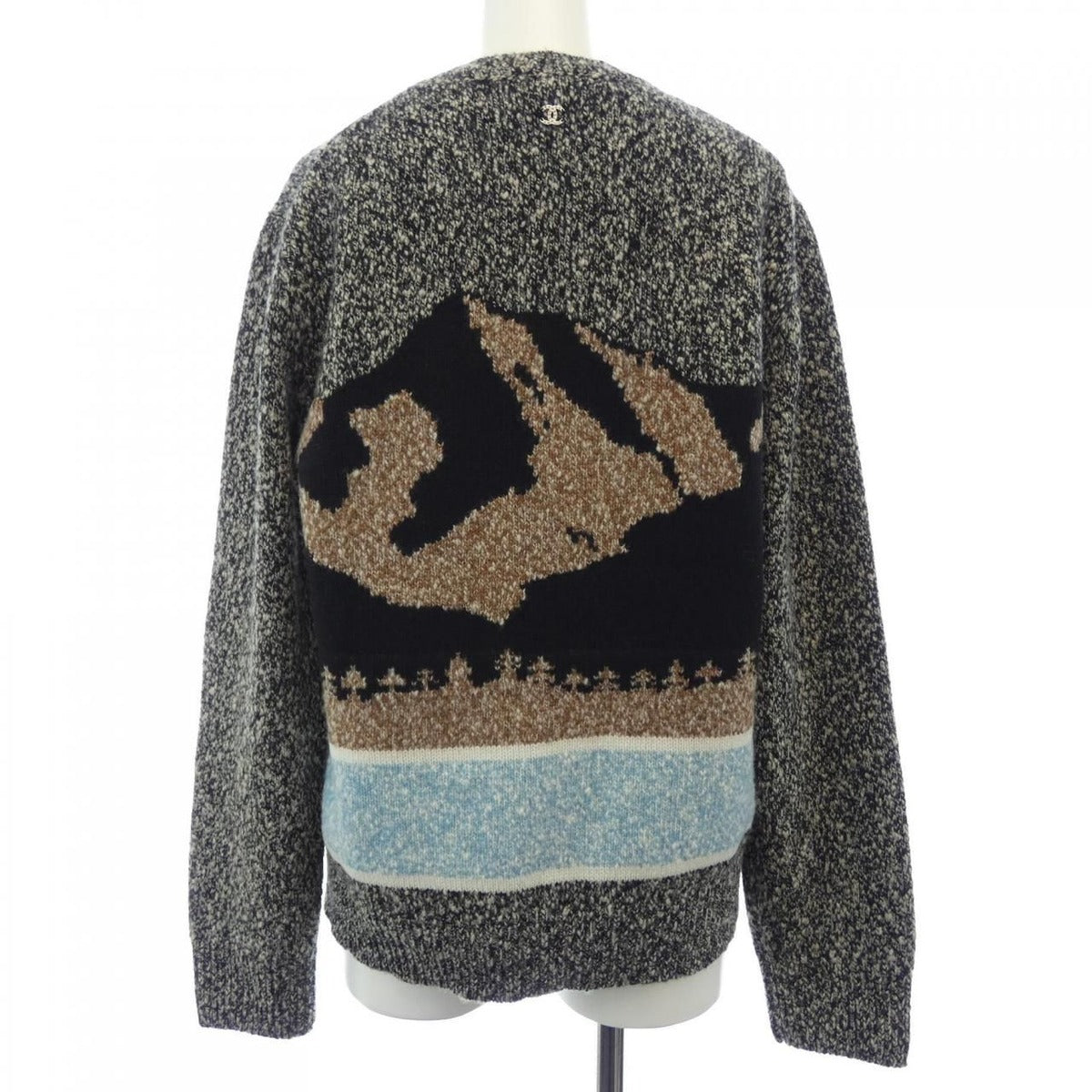 Chanel Knit Top Cashmere Black — view 2