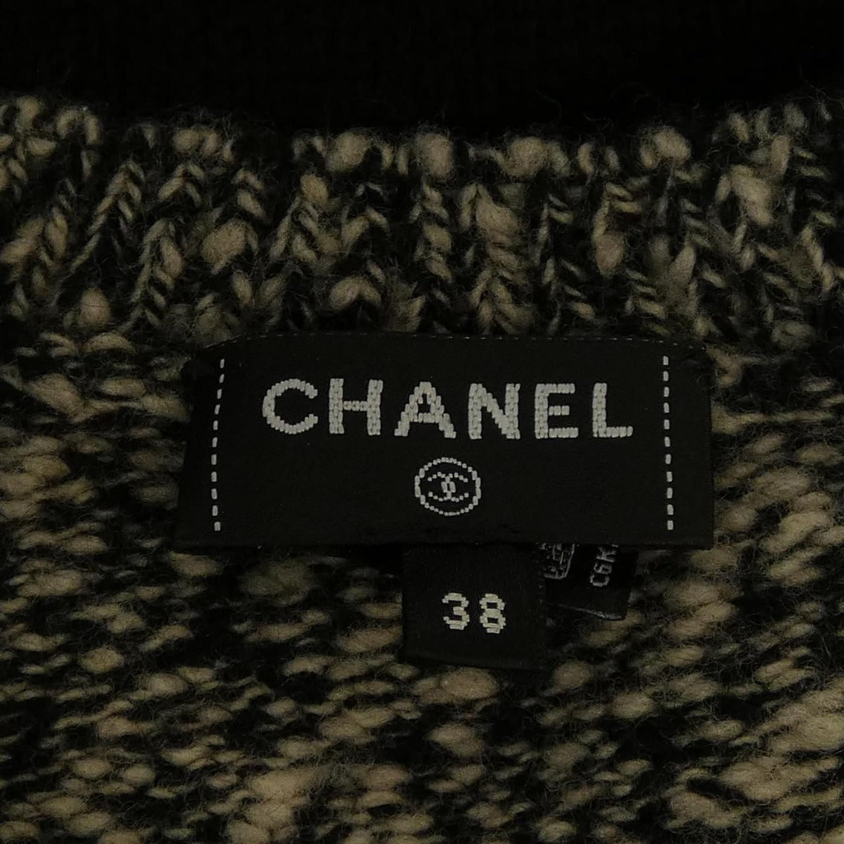 Chanel Knit Top Cashmere Black — view 5