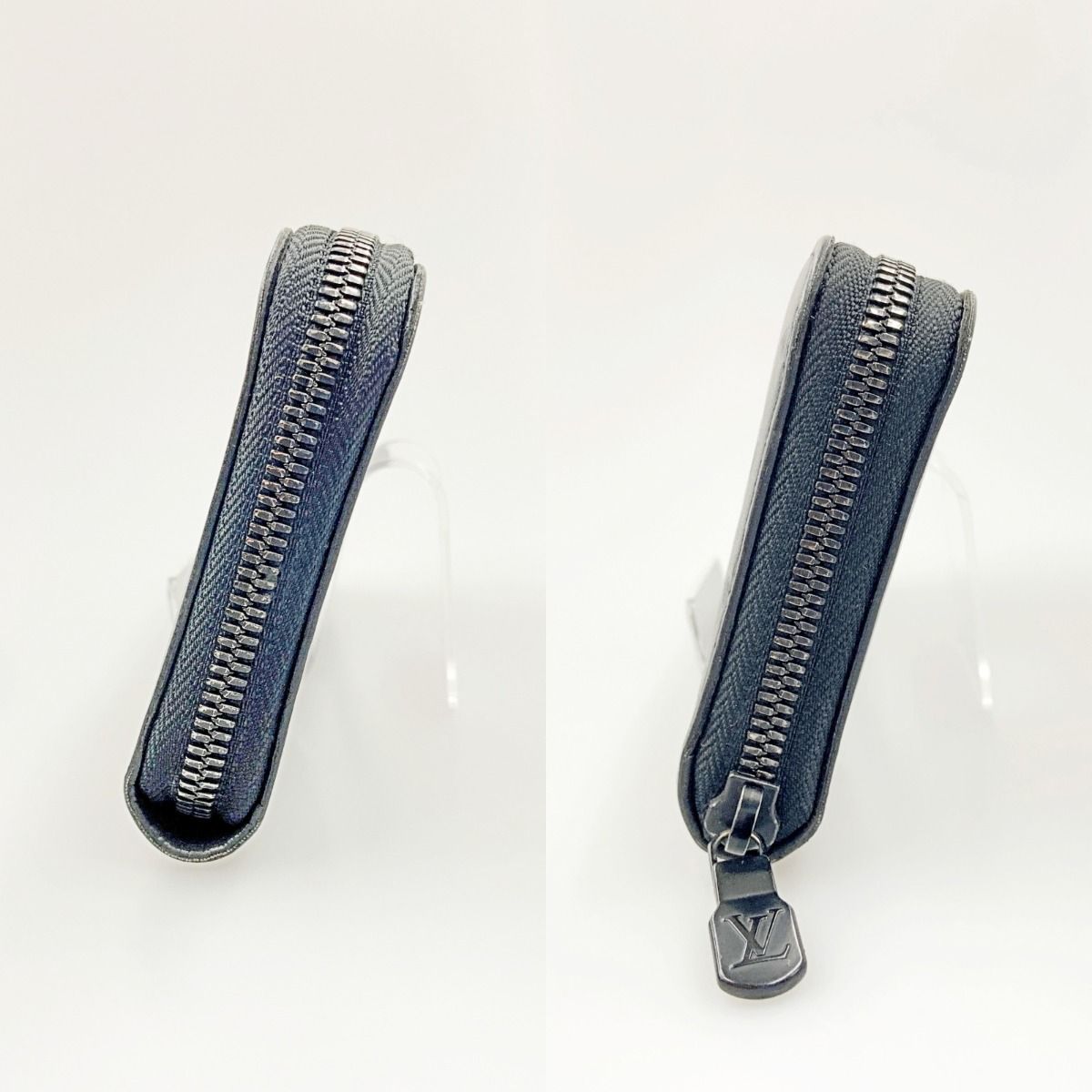 Louis Vuitton Monogram Shadow Zippy Wallet Vertical Round Zipper Long Wallet