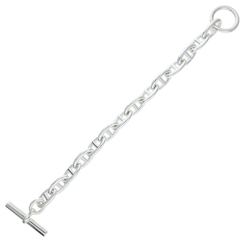 Hermes Chaine D'ancre GM Chaine D'ancre GM Silver Bracelet Men's 14link