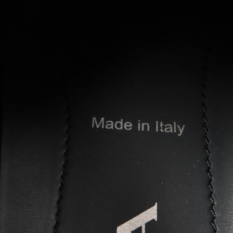 Prada 1d222n Triangle Logo Suede Leather Loafers Navy 35.5 With Box And Storage