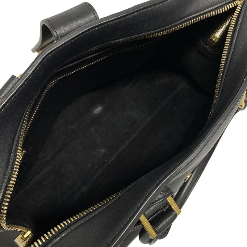 Saint Laurent Paris Handbag 357394 Black Leather