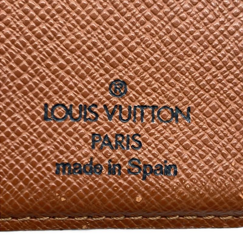 Louis Vuitton Portmonnaie Vieux Viennois Monogram Wallet with Clasp Ca1919