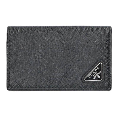 Prada to Line Guru Logo Saffiano Card Case