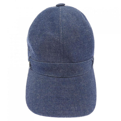 Hermes Joanne Denim Cap Hat — view 2