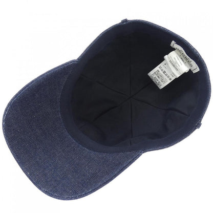 Hermes Joanne Denim Cap Hat — view 5