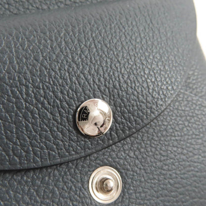 Hermes Calvi Duo Grimisty Color Silver Coin Case — view 8