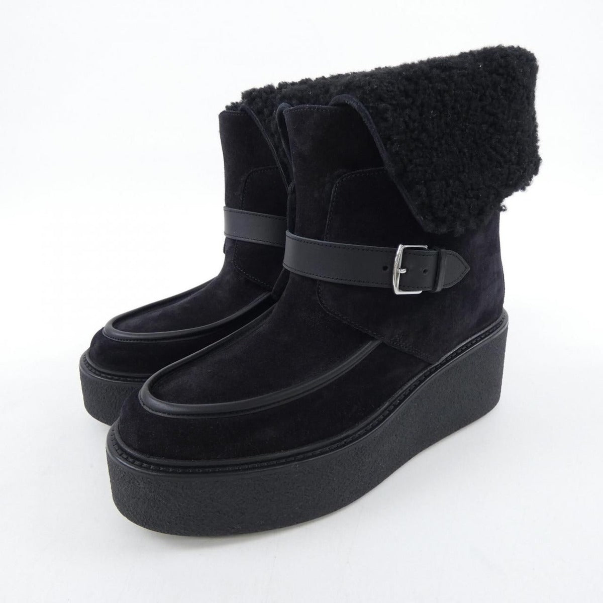 Hermes Hemisphere Boots Black 38 — view 3