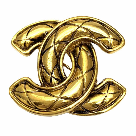 Chanel Coco Quilted Brooch