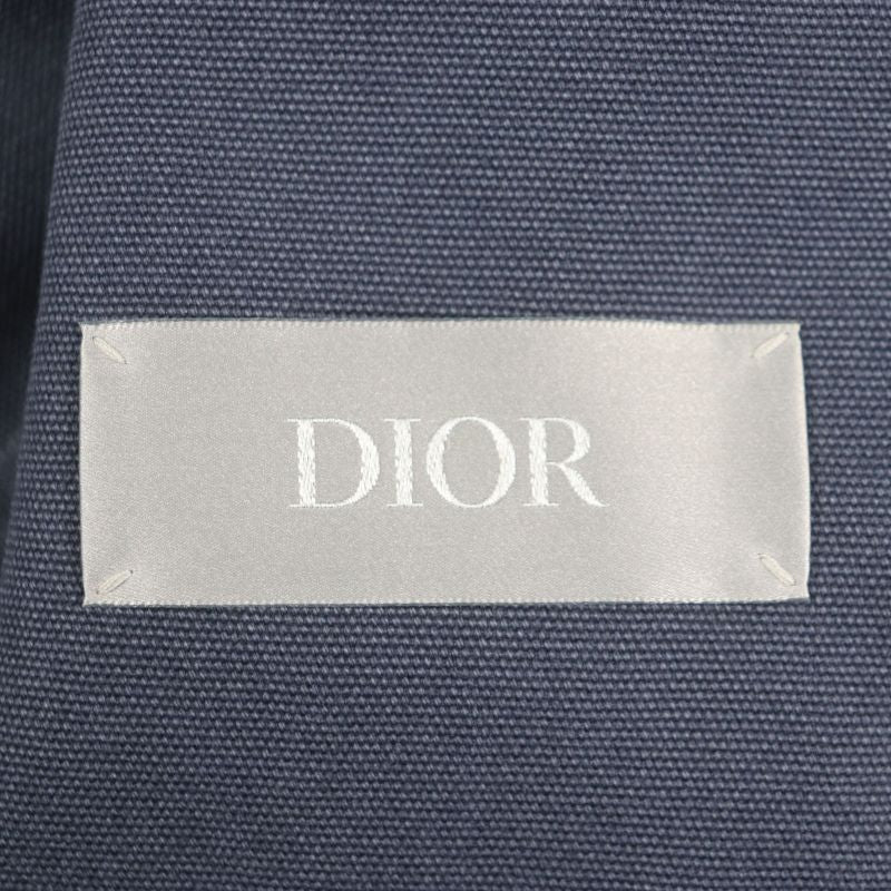 DIOR Homme 24SS 383c276a5641 Gardner's Silk Double Jacket Tailored Jacket Navy