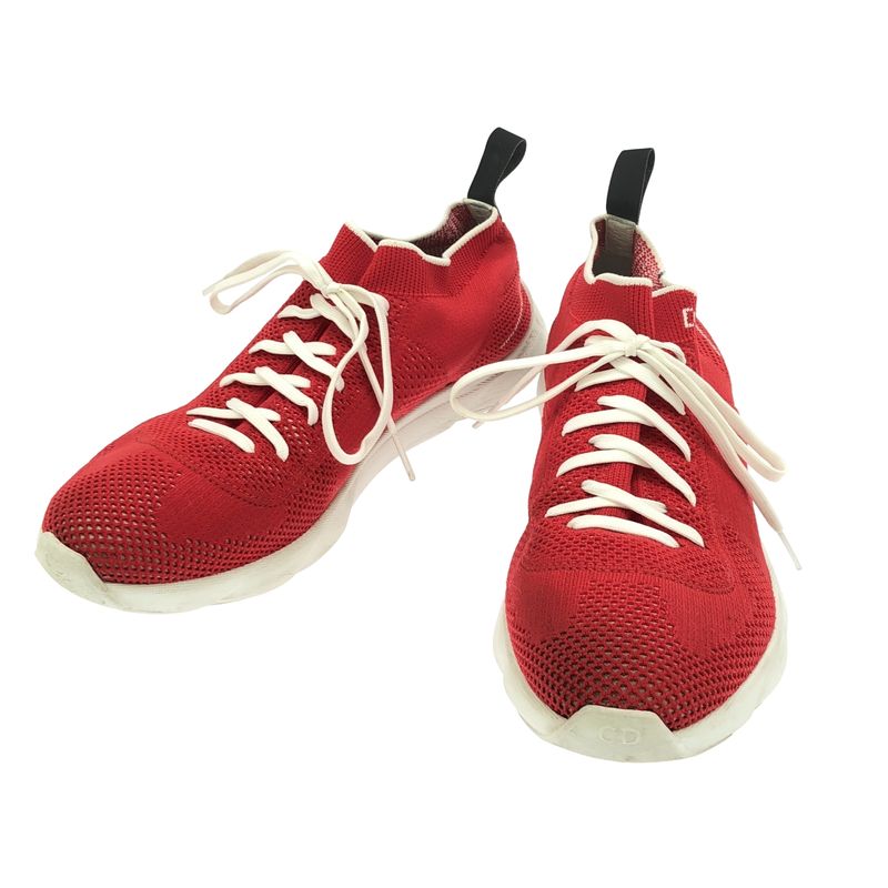 Dior Homme Dior Homme Technical Knit Sneakers Red 41