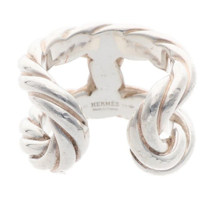 Hermes Pallard Silver Ring Men's 53 12