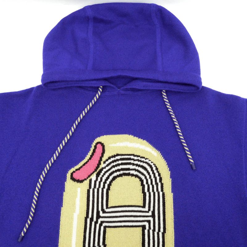 Hermes Knit Parka - Ice Cream 36 Size Blue - 4e2628db Cashmere Ladies