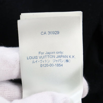 Louis Vuitton 21AW Silk Blend Lettered Short Sleeves Large Size Short Sleeve