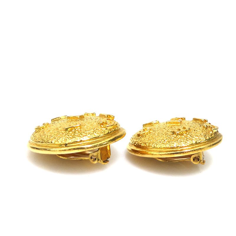 Chanel Earring Logo