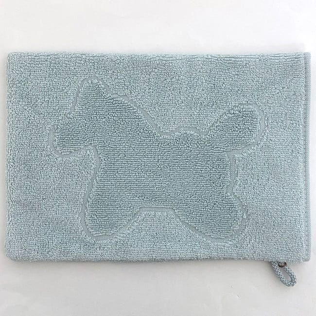 Hermes Baby Bath Mittens Light Blue Adada Ec20575