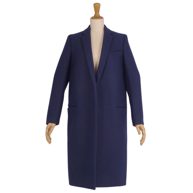 Celine Phoebe Period Long Coat Crombie Coat Chi
