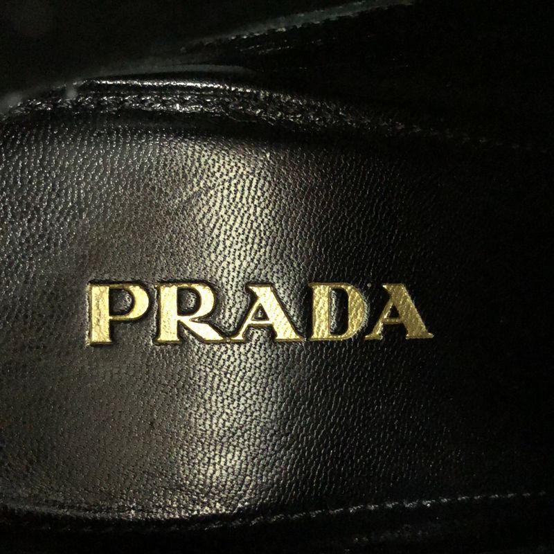 Prada Side Gore Chelsea Boots Black 36 1 2