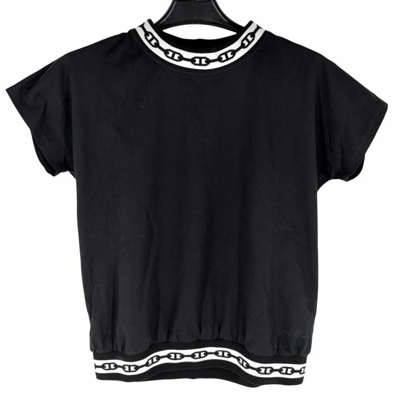 Hermes Short Sleeve T-Shirt Chaine Dancre Crew Neck Top Apparel