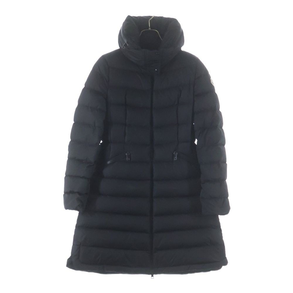 Moncler Flammette Down Coat Black