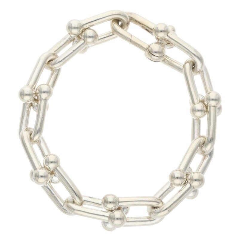 Tiffany & Co Large Link Silver Bracelet