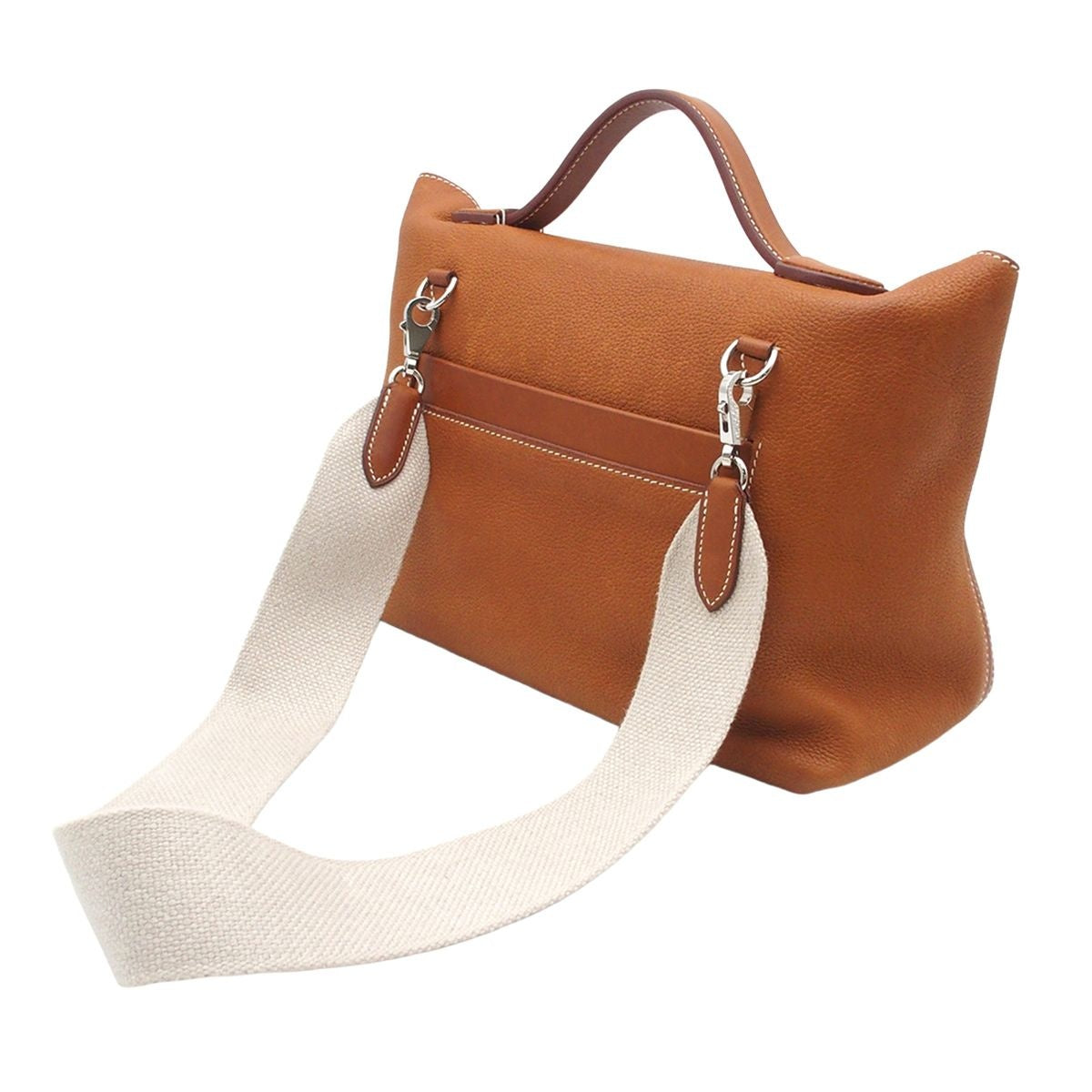 Hermes Sac Vanquatre 29 24/24 Forbe Silver Barenia 2-Way Shoulder Bag — view 2