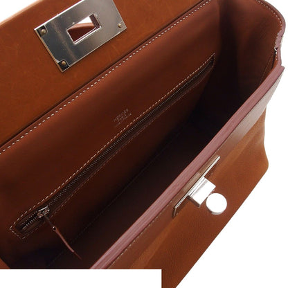 Hermes Sac Vanquatre 29 24/24 Forbe Silver Barenia 2-Way Shoulder Bag — view 4