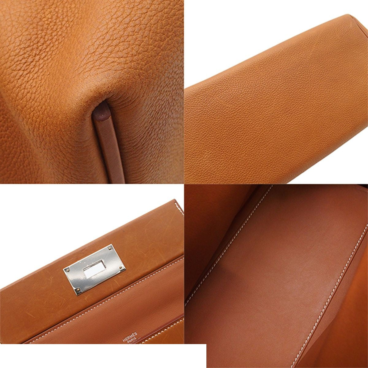 Hermes Sac Vanquatre 29 24/24 Forbe Silver Barenia 2-Way Shoulder Bag — view 8
