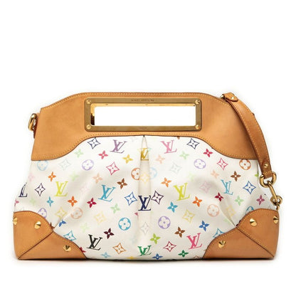 Louis Vuitton Monogram Multicolor Judy GM Handbag Chain Shoulder Bag 2-Way