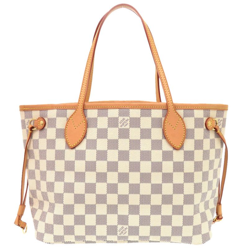 Louis Vuitton Neverfull PM Damier Azure N51110 Tote Bag LV 0150 Louis Vuitton