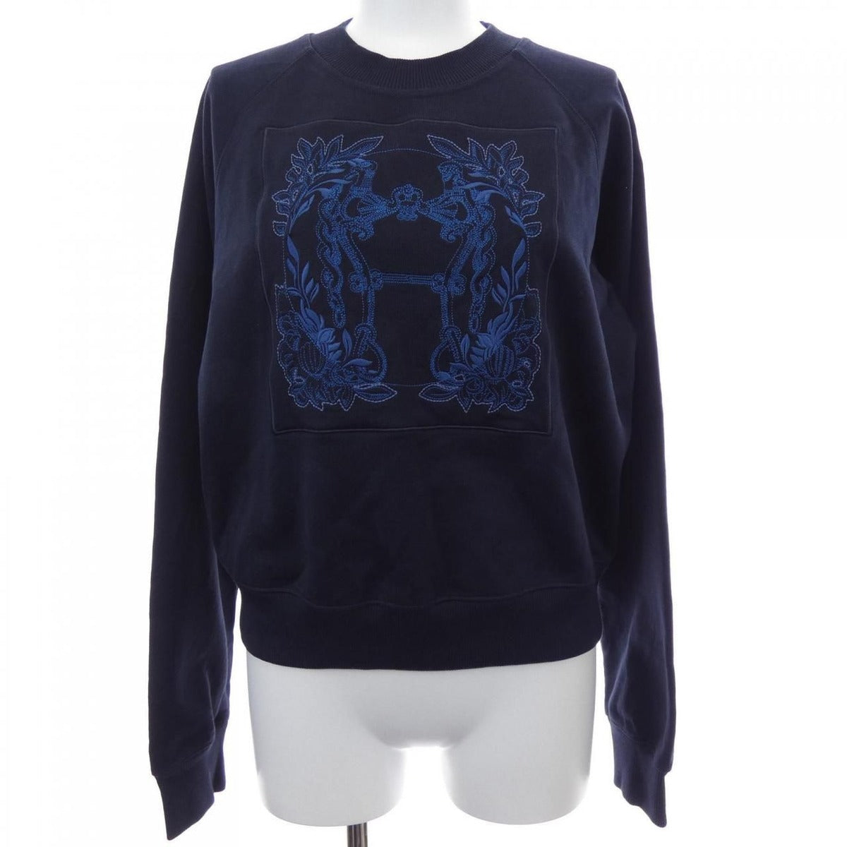 Hermes Della Cavalleria Navy 38 Sweatshirt
