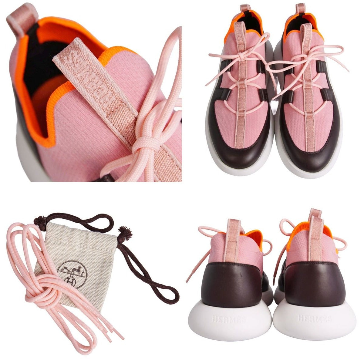 Hermes Duel Sneakers Lace Up 2 — view 9