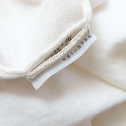 Hermes 23SS Cotton Cashmere H Motif Crew Neck Short Sleeves Short Sleeves Knit