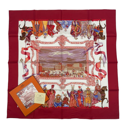 Hermes Carre 90 Silk Scarf Turqveries en L'honneur de Mht Turkish March