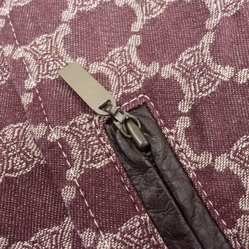 Celine Macadam Pattern Dress Sleeveless Faye Cles Zirconia Switch Jacquard