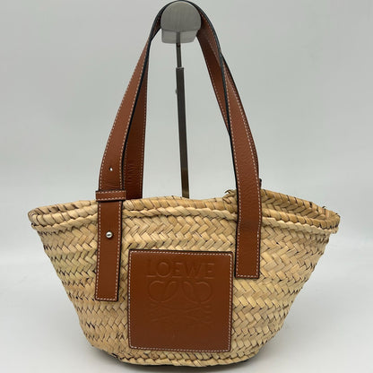 Loewe Basket Bag Small Straw