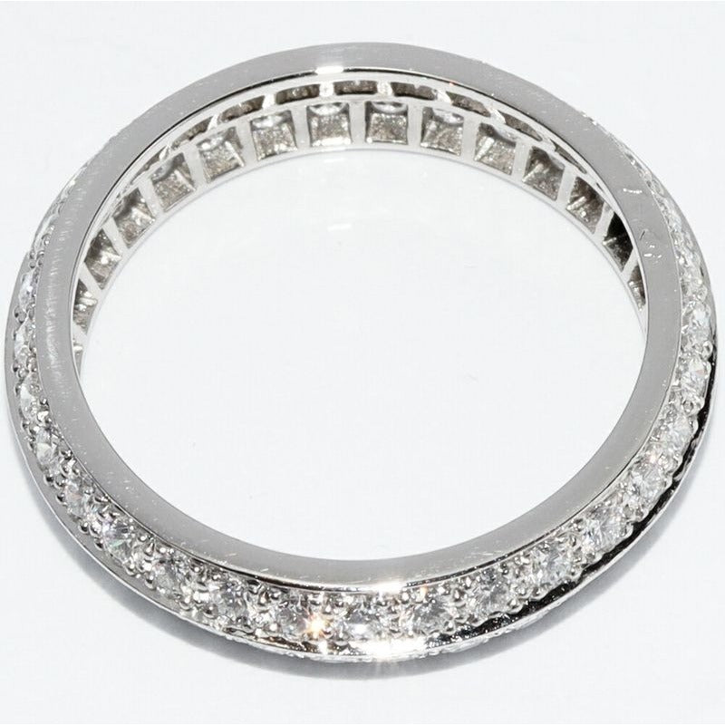 Van Cleef & Arpels Pt950 Couture Eternity Ring With 66 Diamonds — view 5