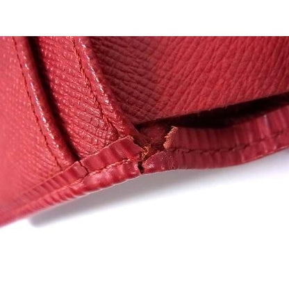Louis Vuitton Bifold Wallet Porte Monnaie Viennois M6324 E Rouge Epi — view 2