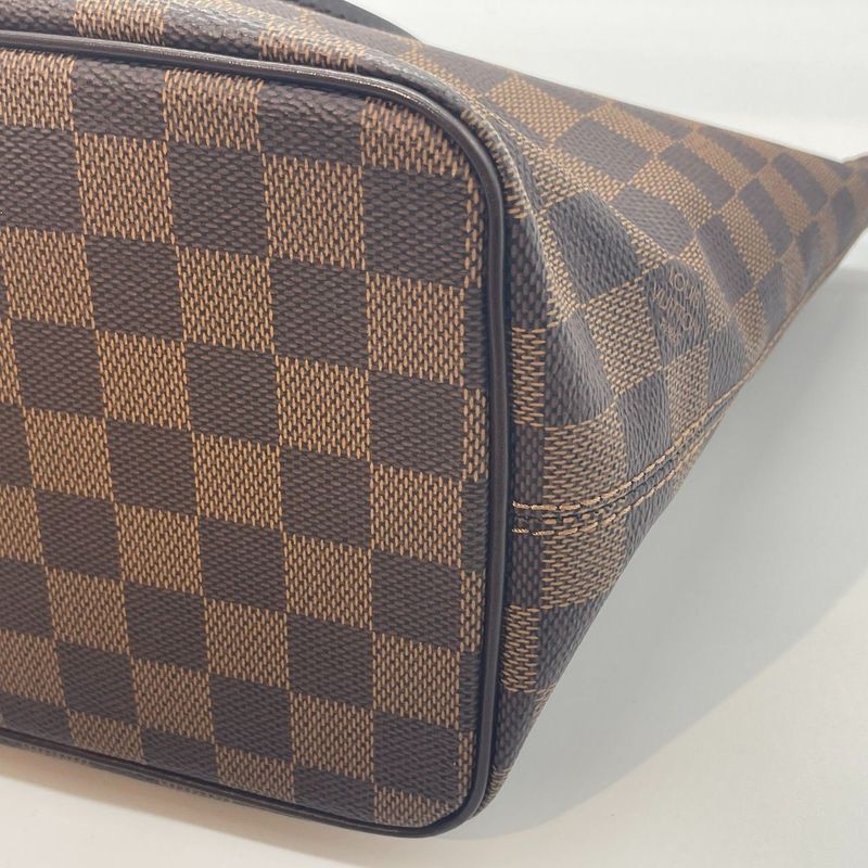 Louis Vuitton Damier Saleya PM N51183 Handbag Shoulder Bag Brown Preowned 005445