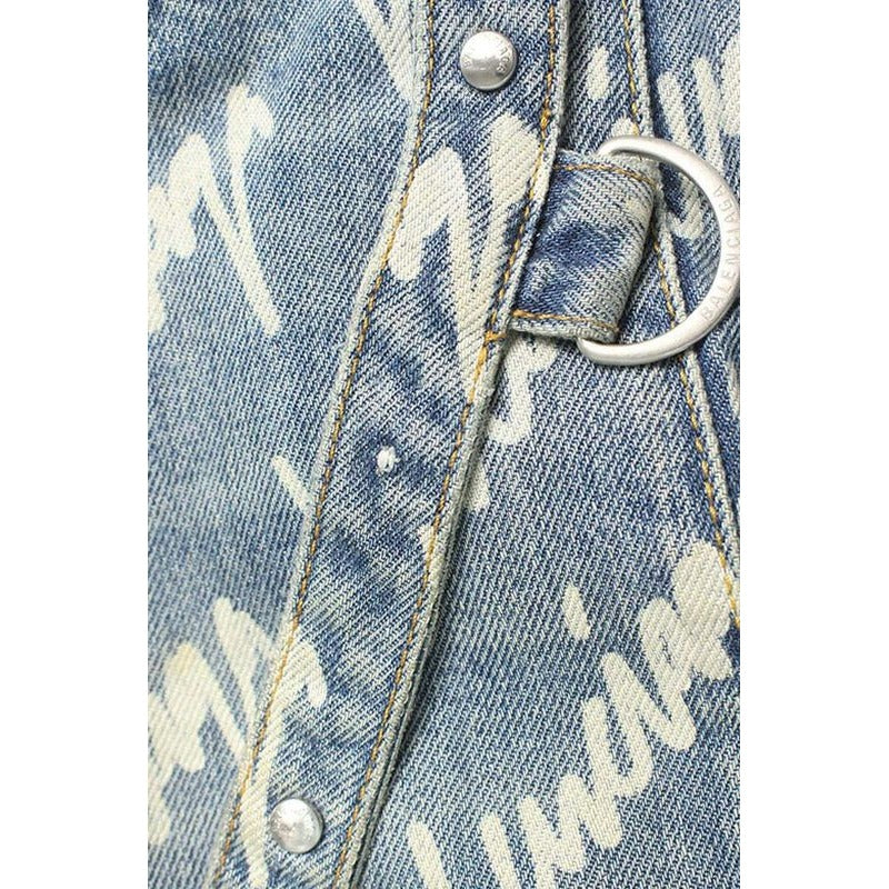 Balenciaga Tbp47 Raver Studded Embellished Baggy Denim Pants Men 29 — view 3