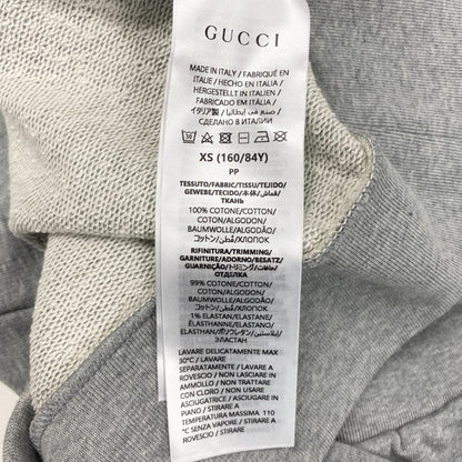 Gucci Sweatshirt Trainer Cotton Jersey XS Gray Sneaker — view 7